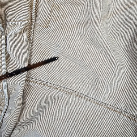 Abercrombie Fitch Cargo Shorts Mens 30 Brown Tan Vintage Fatigues Paratroopers‎ - Picture 4 of 16